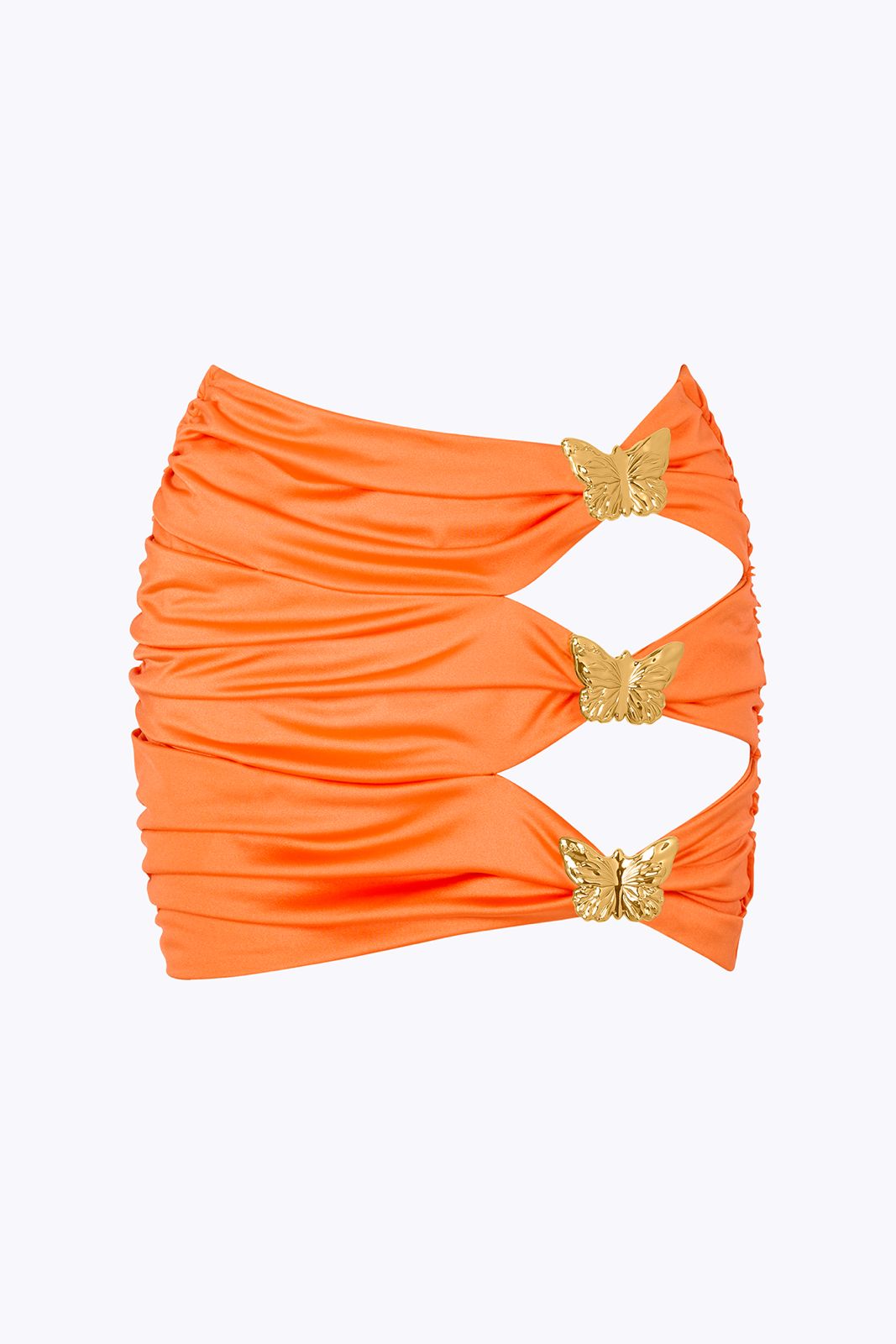 COUPE BUTTERFLY CUT OUT MINI SKIRT