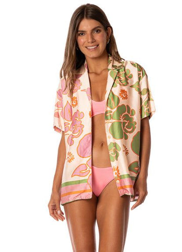 FLOATING BLOOMS NOISE SHIRT