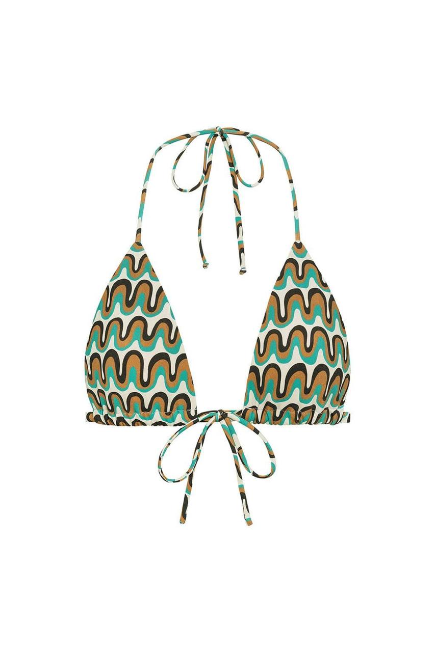 GROOVY EMMA TRIANGLE BIKINI TOP