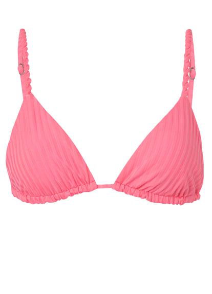 TAFFY PINK UPBRAID BIKINI TOP