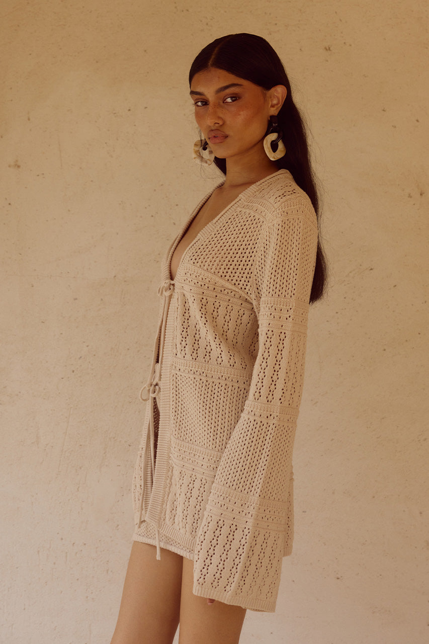 RILEY SLEEVED KNIT TOP