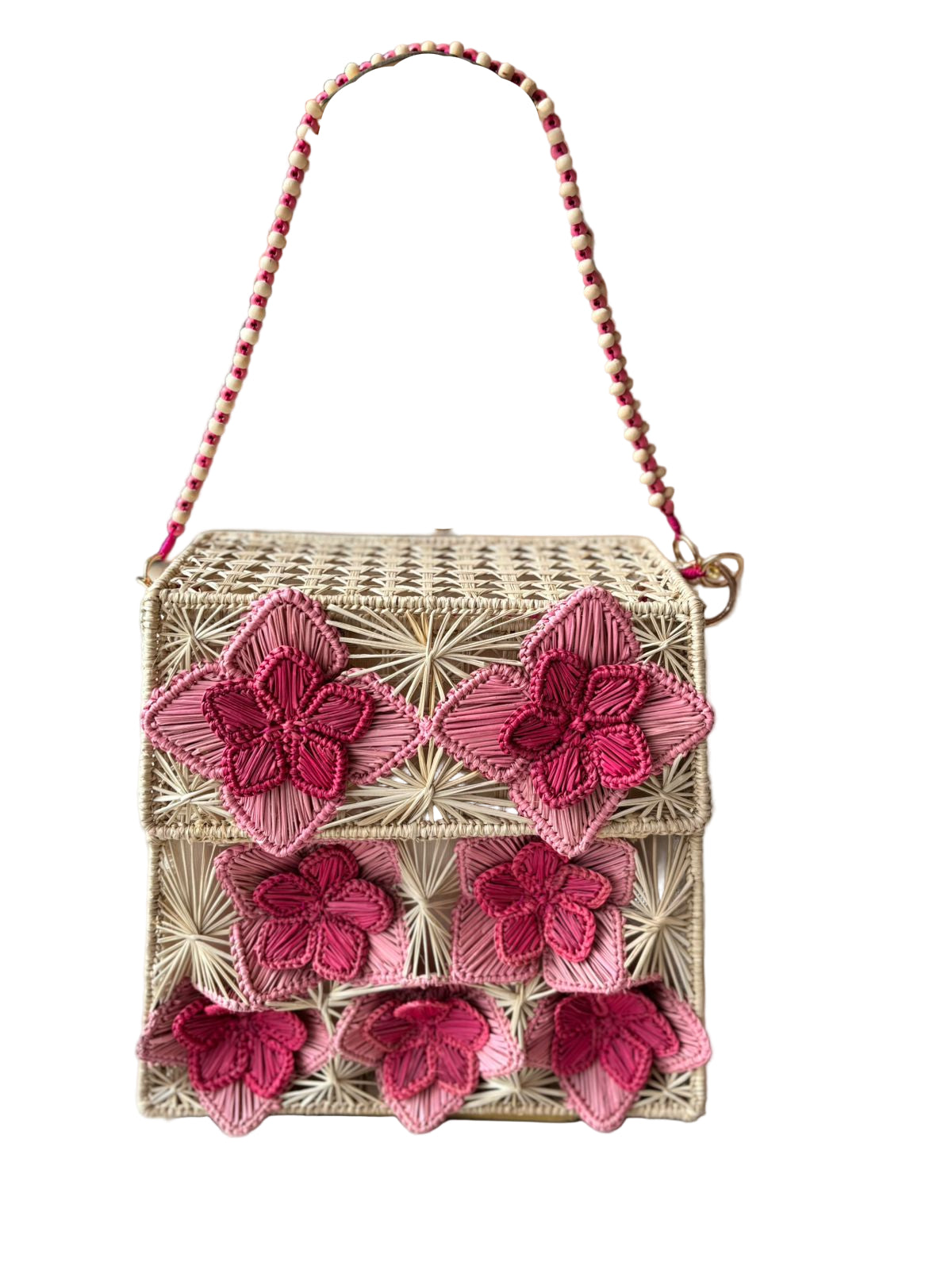 BLUSHING GARDEN HANDBAG