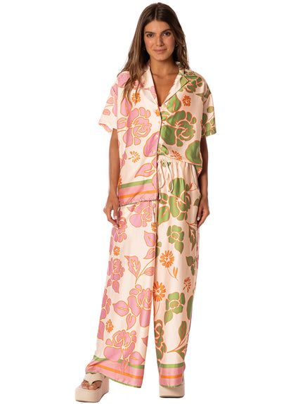 FLOATING BLOOMS NOISE SHIRT