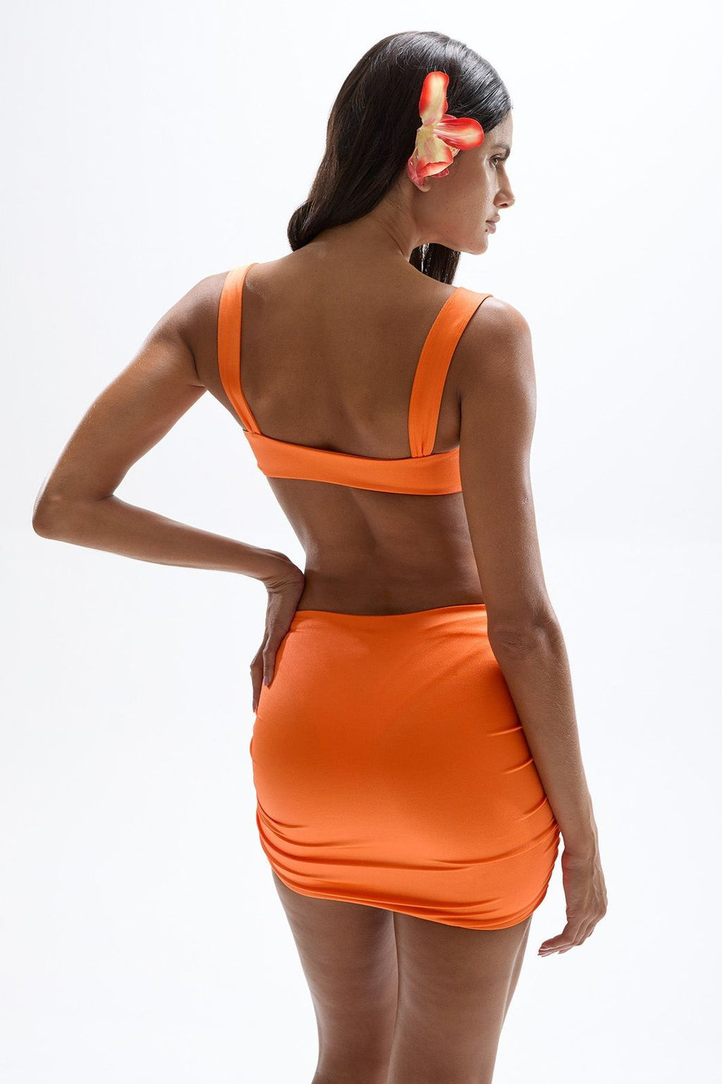 COUPE BUTTERFLY CUTOUT MINI SKIRT