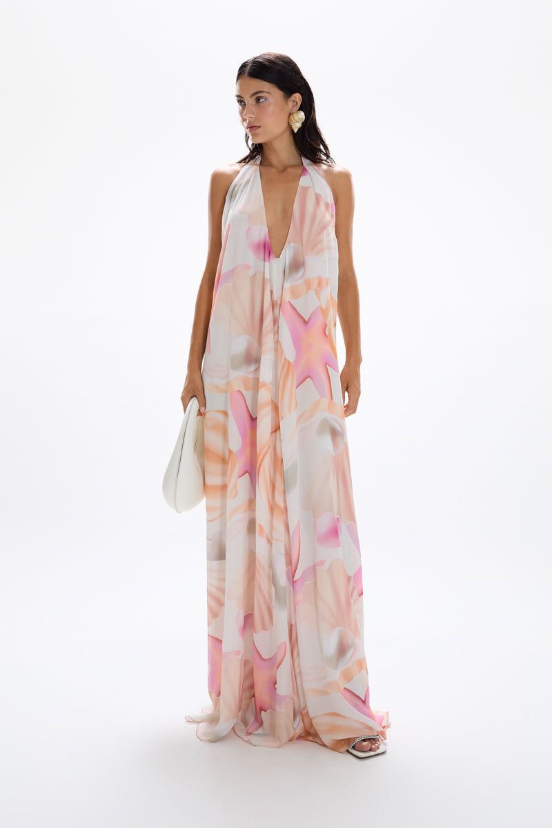 BOHEMIA MAXI DRESS - TAHITI PINK