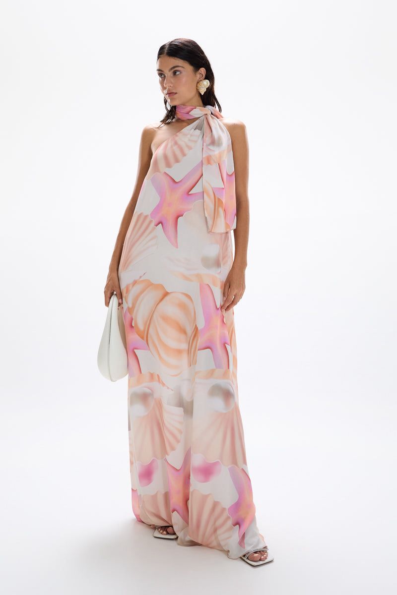 BOHEMIA MAXI DRESS - TAHITI PINK