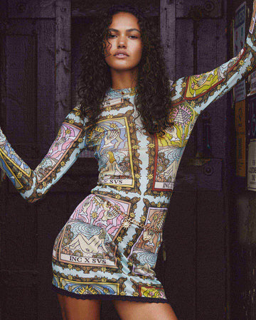 MINI MESH DRESS