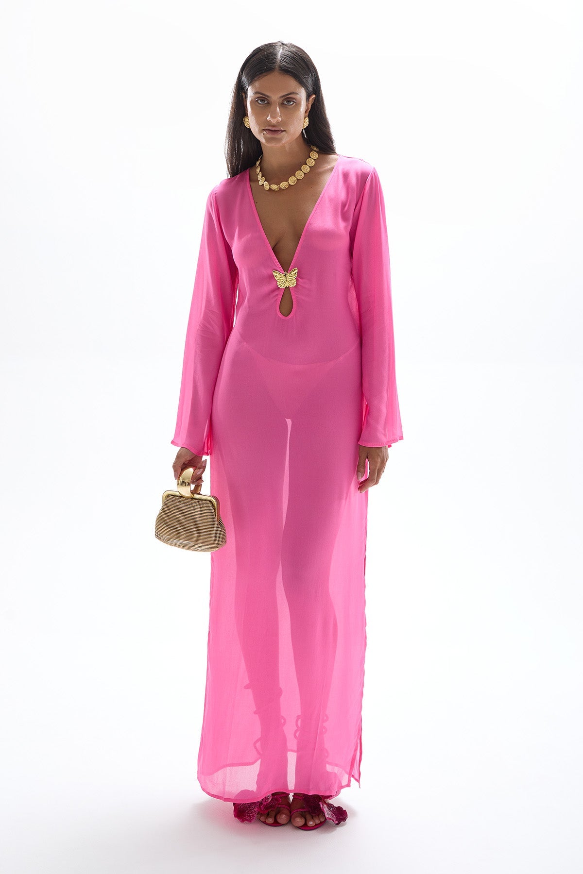 HOTLINE BUTTERFLY MAXI DRESS