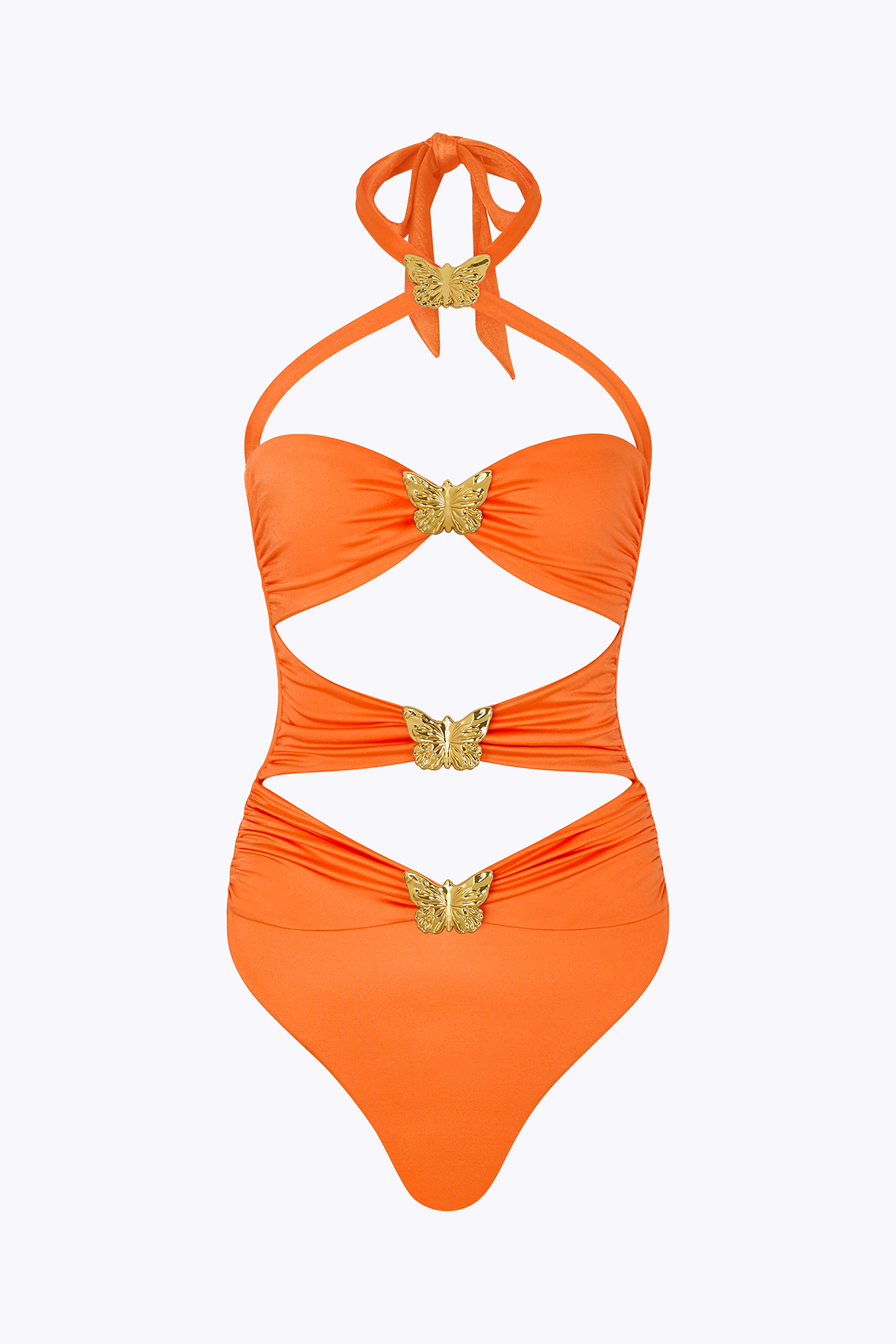 DIAMOND BUTTERFLY CUT OUT SWIMSUIT